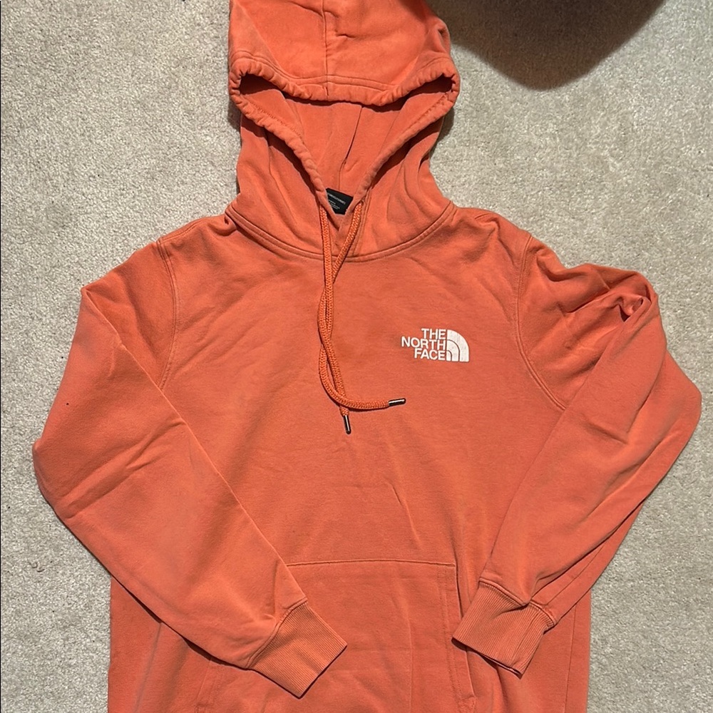 The North Face Men's Orange Hoodie